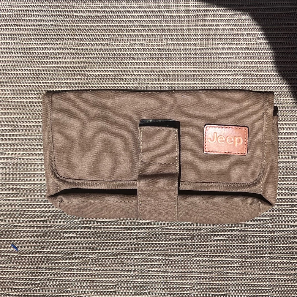 Jeep owners manual green Canvas Case